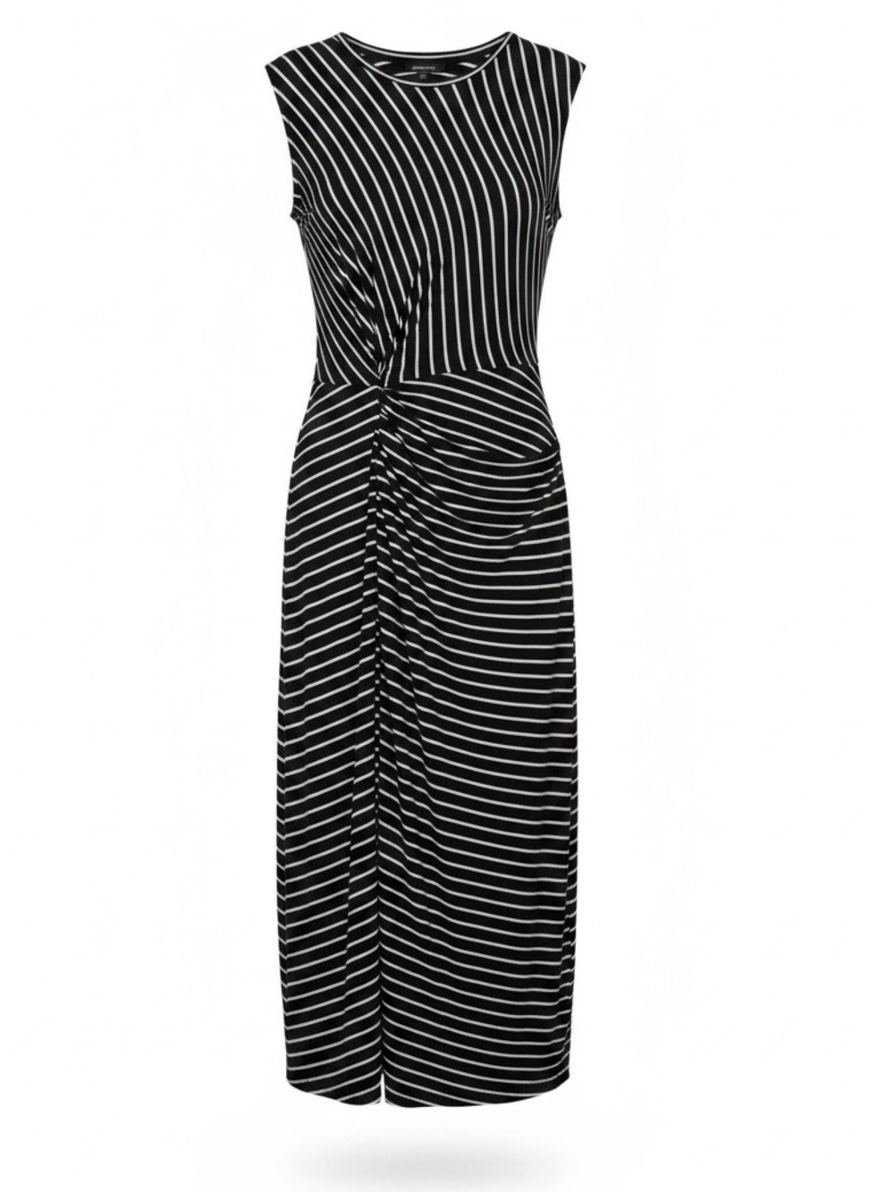 Banana Republic Black and White Maxi Dress